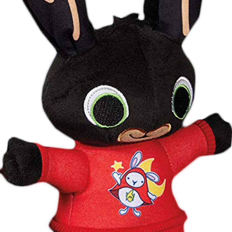 Настоящая плюшевая игрушка Bing Bunny sula flop Hoppity Voosh pando bing coco, плюшевая кукла peluche, игрушки для детей на день рождения, рождественские подарки