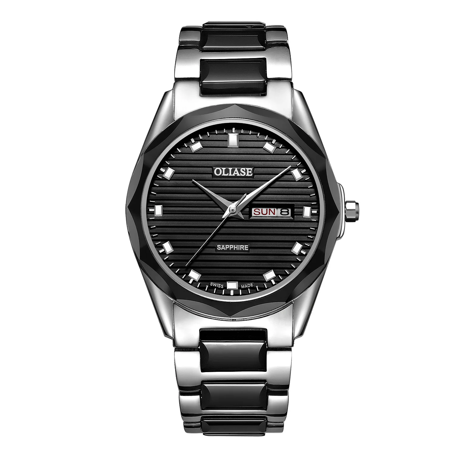 OLIASE Top Brand Casual business quartz men's watch waterproof stainless steel  Sport Clock Men Wristwatches Relogio Masculino