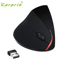 CARPRIE Вертикальная мышь 2,4 ГГц беспроводной эргономичный дизайн 2400 dpi USB Мыши для портативных ПК QF28 дропшиппинг