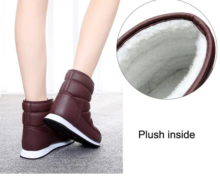 Waterproof Women Boots Lovers Warm Snow Boots Female Winter Boots Women Shoes Women's Boots Booties Botas Mujer Plus Size 44