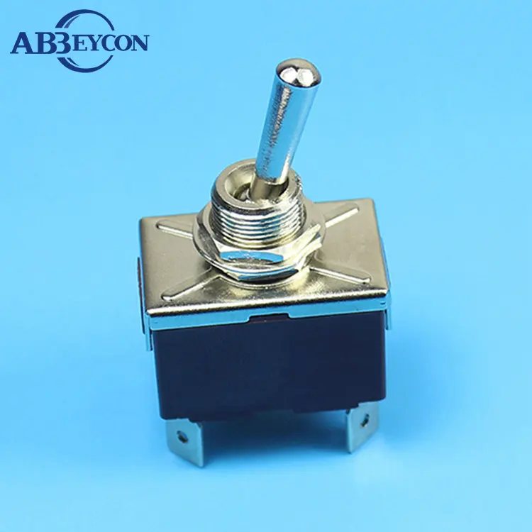 

KN3(C)-201 2PDT ON-OFF 12.2mm mounting hole 6A 1221 toggle switch