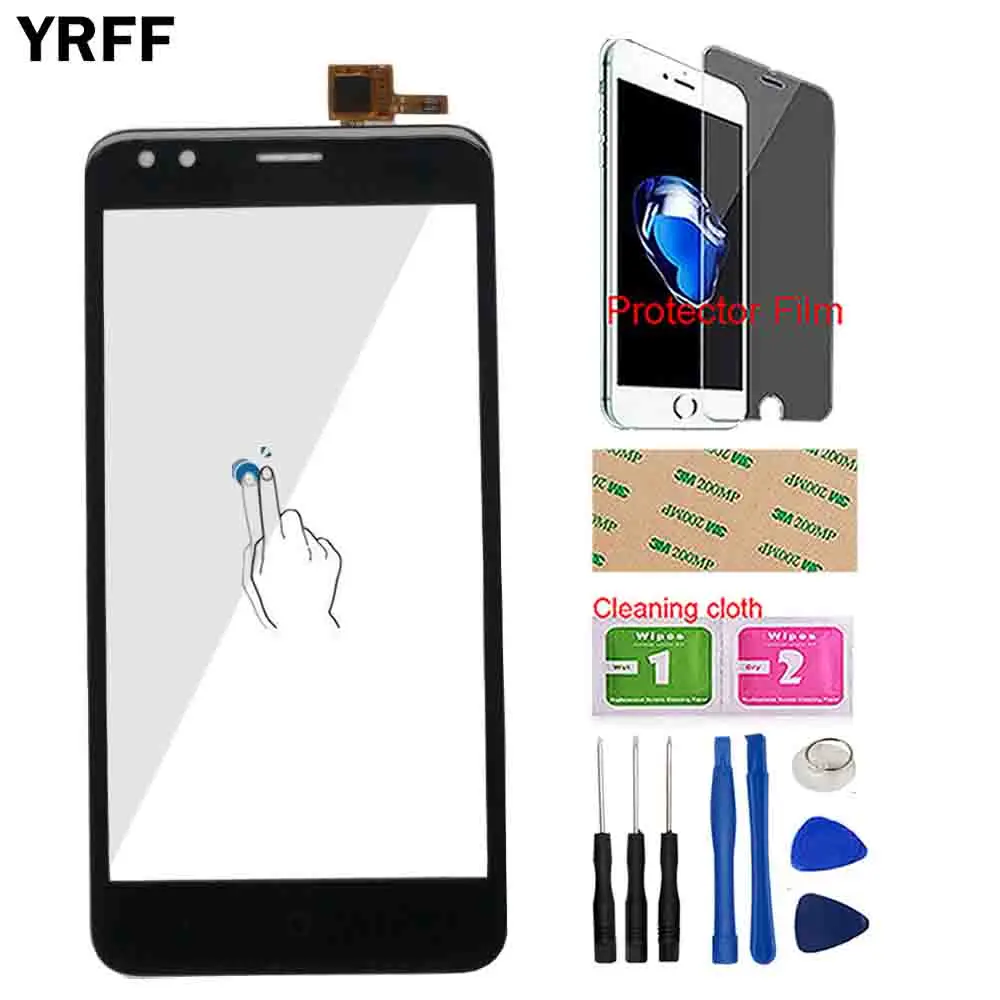 

4.5'' Touch Screen Panel For Micromax Bharat 3 Q437 Touch Panel Screen Digitizer Lens Sensor Repair Part Tools Protector Film
