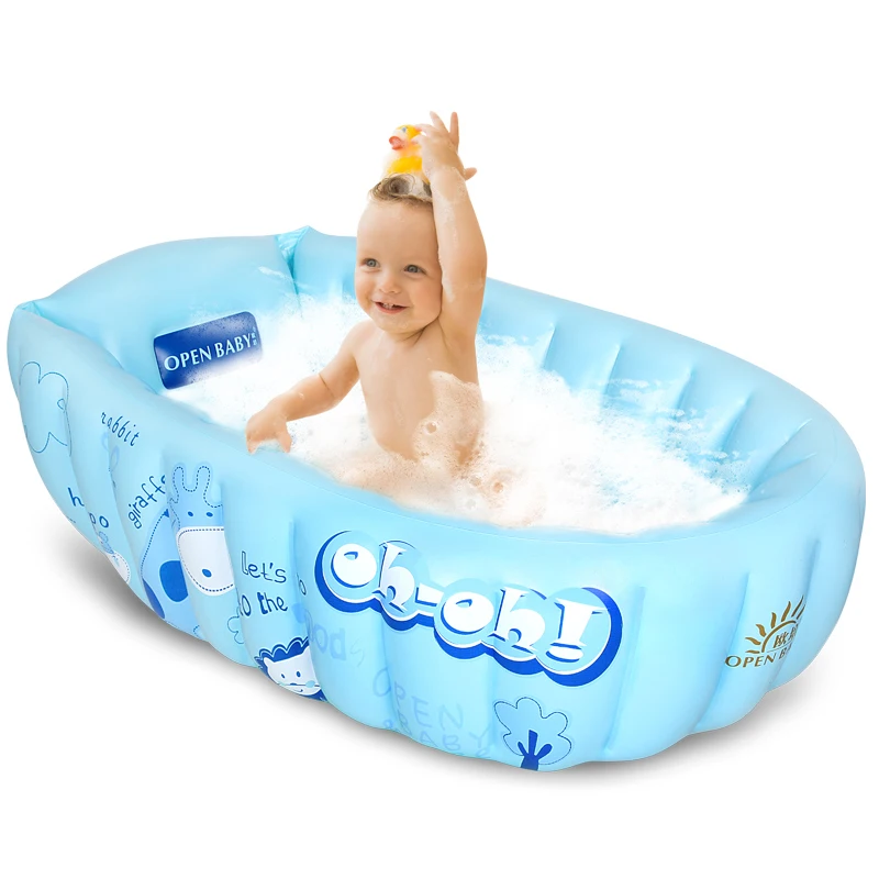 BabyInflatableBathtubSwimmingFloatSafetyWashTubSwimfloatKids