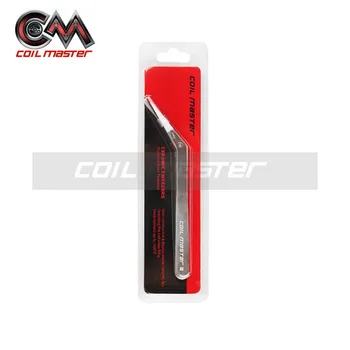

Original Coil Master Ceramic Tweezers Bent E Cigarette DIY Rebuild Tool For Heat Resistant RDA RDTA RTA Tank Atomizer Vaporizer