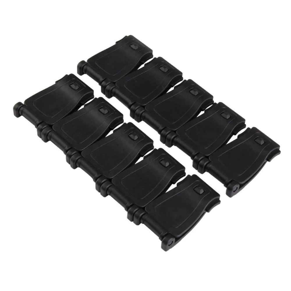 

10pcs Strap Buckle Clip for Molle System Bag Backpack Camping EDC Tool Free Shipping