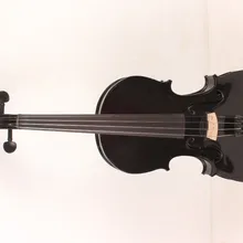 4-String 4/4 электроакустической Скрипки черный#1-2481