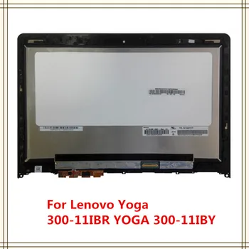 

For Lenovo Yoga 300-11 Yoga 300-11IBR YOGA 300-11IBY 80M0007QGE 300-11 11.6 NEW LCD Screen Touch Digitizer Assembly With Bezel