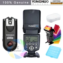 Yongnuo YN560 YN560IV IV YN 560 Вспышка Speedlite для Canon Nikon Olympus Pentax С YongNuo РФ603 II Беспроводная Вспышка Триггера