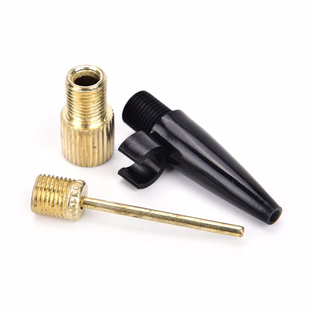 NEW 3 Pcs Bicycle Inflating Needle Pin Nozzle Footballs Basketball ...