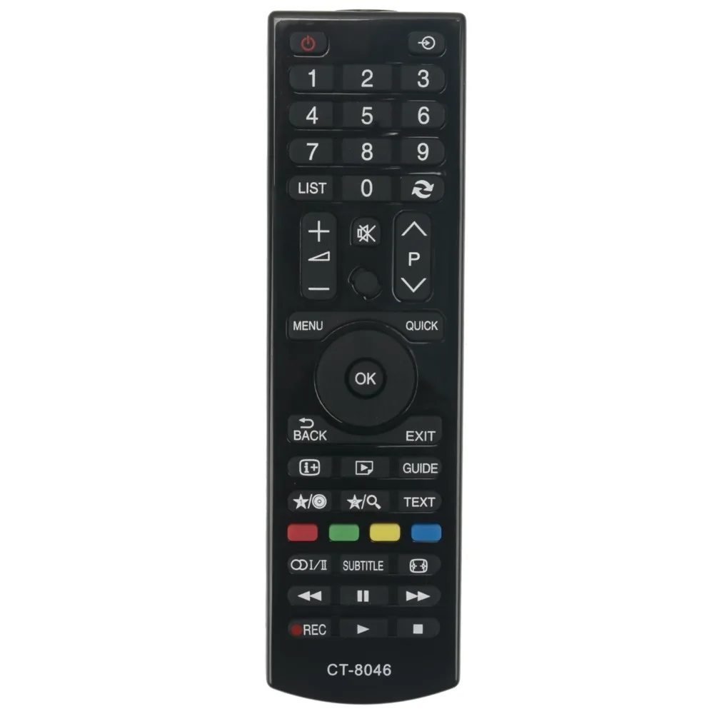 

New CT-8046 Replaced Remote Control fit for Toshiba 32w1533db 40l1533db TV