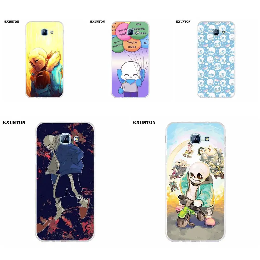 Для Galaxy Alpha Core Note 2 3 4 S2 A10 A20 A20E A30 A40 A50 A60 A70 M10 M20 M30 сумки из ТПУ чехлы Папирус из андертейл без Doggo