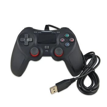 

For PS4 Controller Updated Wired Gamepad For Playstation Dualshock 4 Joystick Multiple Vibration 1.8M Cable For PS4 Console