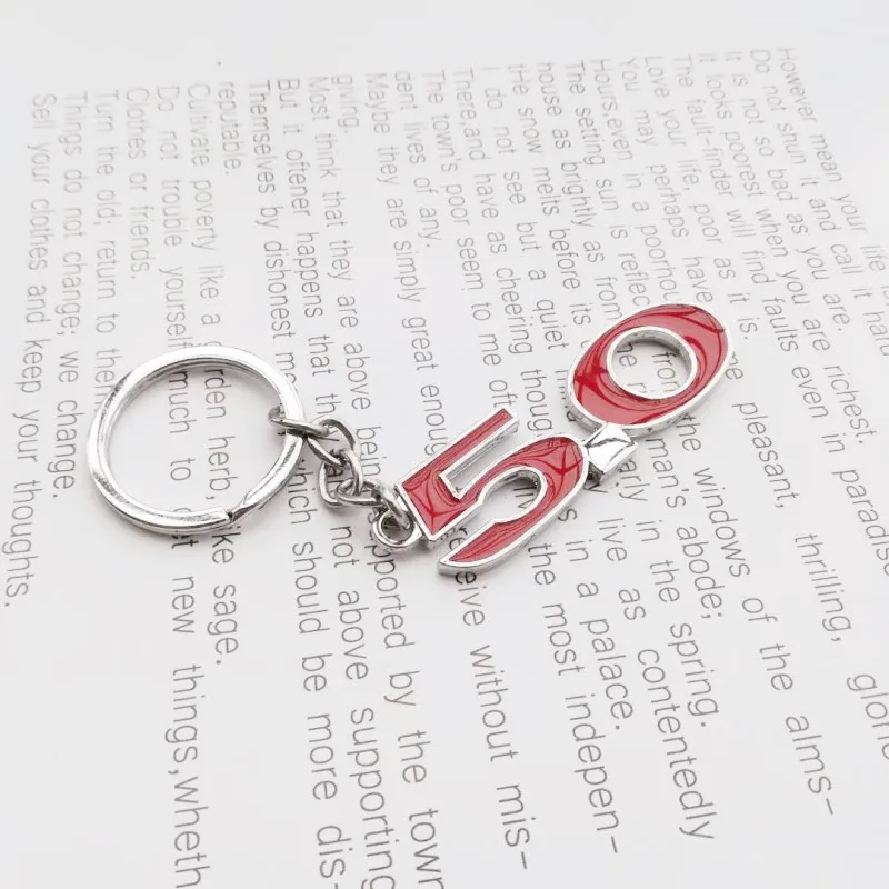 Personalized key chain car key ring for Ford focus mondeo st Mustang 5.0 accessories metal keychain letter men pendant keyring