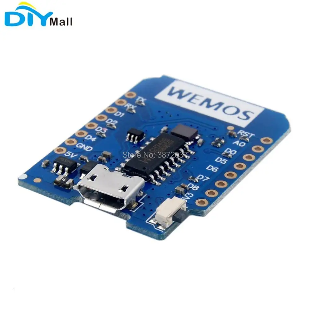 10 шт./лот для Wemos D1 Mini V2.2.0 WiFi ESP8266 ESP 12S плата разработки IOT Интернет вещей|Модули