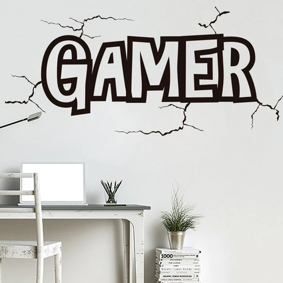 Игровые наклейки на стену игровые декор для игры в художественная роспись