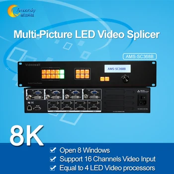 

AMS-SC368B led video processor led video switcher led screen scaler for full color tube chip color and indoor usage video wall