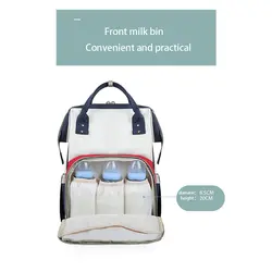 PUOU популярная сумка для подгузников большой емкости Детская сумка модная Мумия Материнство сумка для кормления детская пеленка сумка для