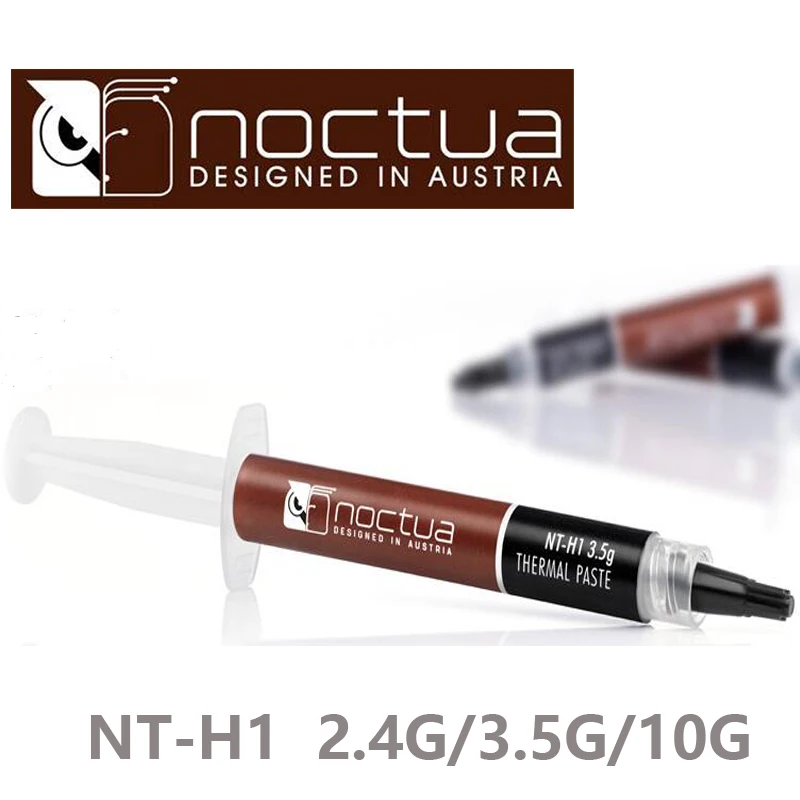 Noctua NT-H1 CPU AMD Intel processor Radiator fan/Thermal compound Cooling fan Thermal paste Cooler fans Thermal Grease Noctua NT-H1 CPU AMD Intel processor Radiator fan/Thermal compound Cooling fan Thermal paste Cooler fans Thermal Grease