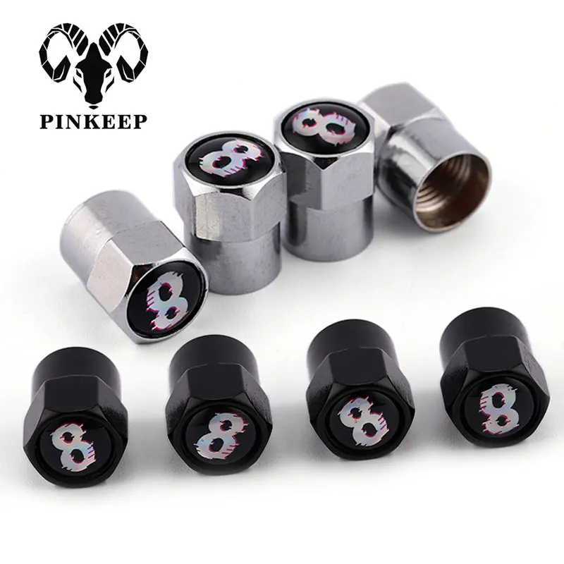 

Auto Tyre Valve Dust Caps Motorcycle Tire Air Valve Caps Auto Car Tire Value Caps Auto Accessories for Audi BMW Audi Toyota Opel