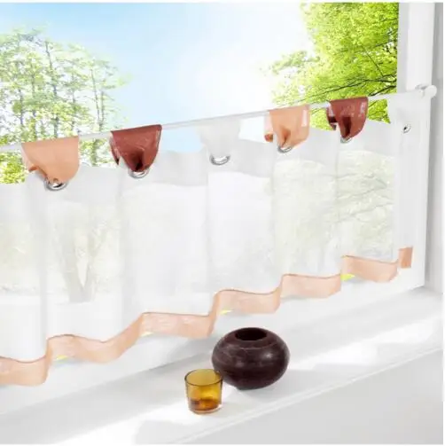 Mehrfarbige Top Garn Kuche Half Vorhange Romische Ein Kleiner Couchtisch Tull Dekoration Kurze Tur Vorhang Curtains Unlimited Curtain Door Beadscurtain Tape Aliexpress
