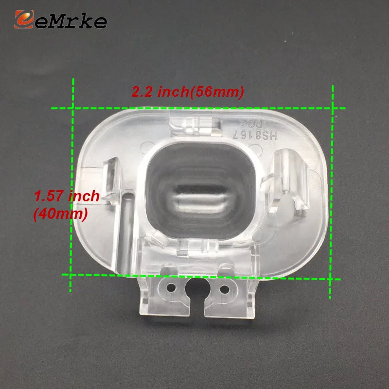 EEMRKE Автомобильный кронштейн для камеры заднего вида, Освещение номерного знака, крепление корпуса для hyundai ix20 Accent Verna Fluidic Solaris
