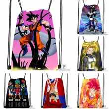 Индивидуализированный Жемчуг дракона Kai Goku походная сумка на шнурке милый рюкзак для детей(черная спинка) 31x40 см#180531-03-33