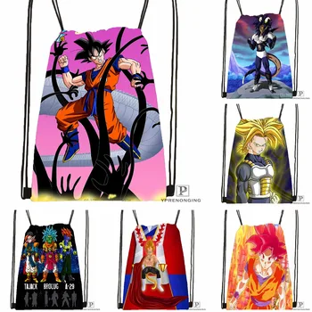 

Custom Dragon Ball Kai Goku Drawstring Backpack Bag Cute Daypack Kids Satchel (Black Back) 31x40cm#180531-03-33