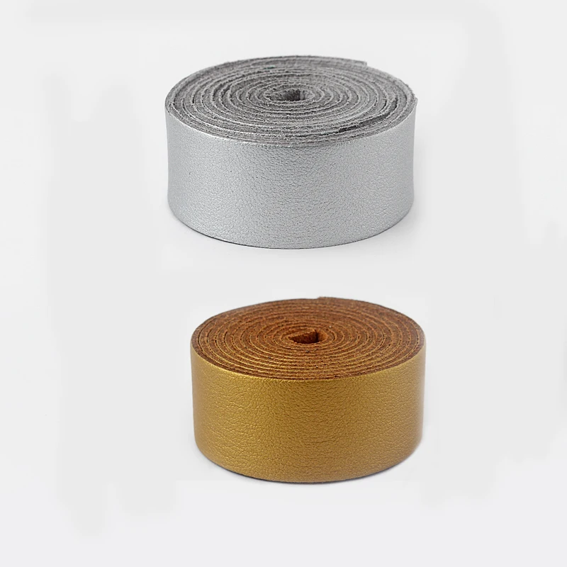 

1 Yard 20x2mm Flat Suede Leather Cord Thread String For Jewellery Craft Making