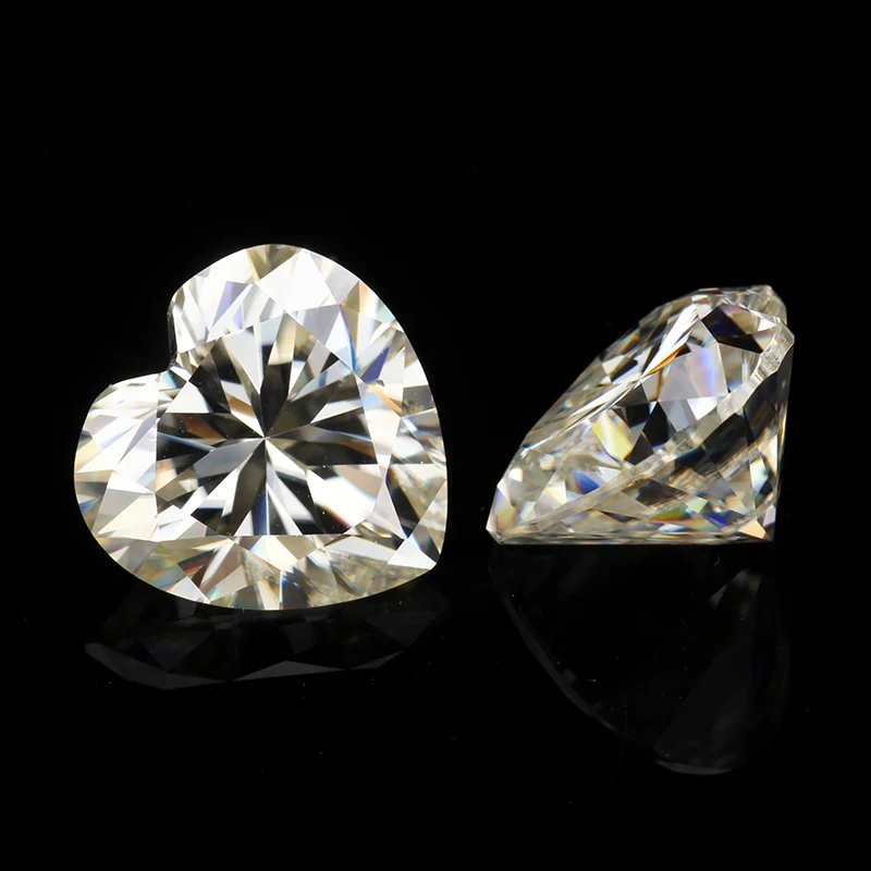 Камень Муассанит в форме сердца 5 Х5 мм|moissanite loose stones|loose stonesmoissanite |