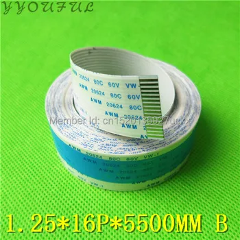 

Inkjet printer 14/16/18 Pin adapter 5.5M date cable for Infiniti Icontek Phaeton long flat main board to head board cable 5pcs