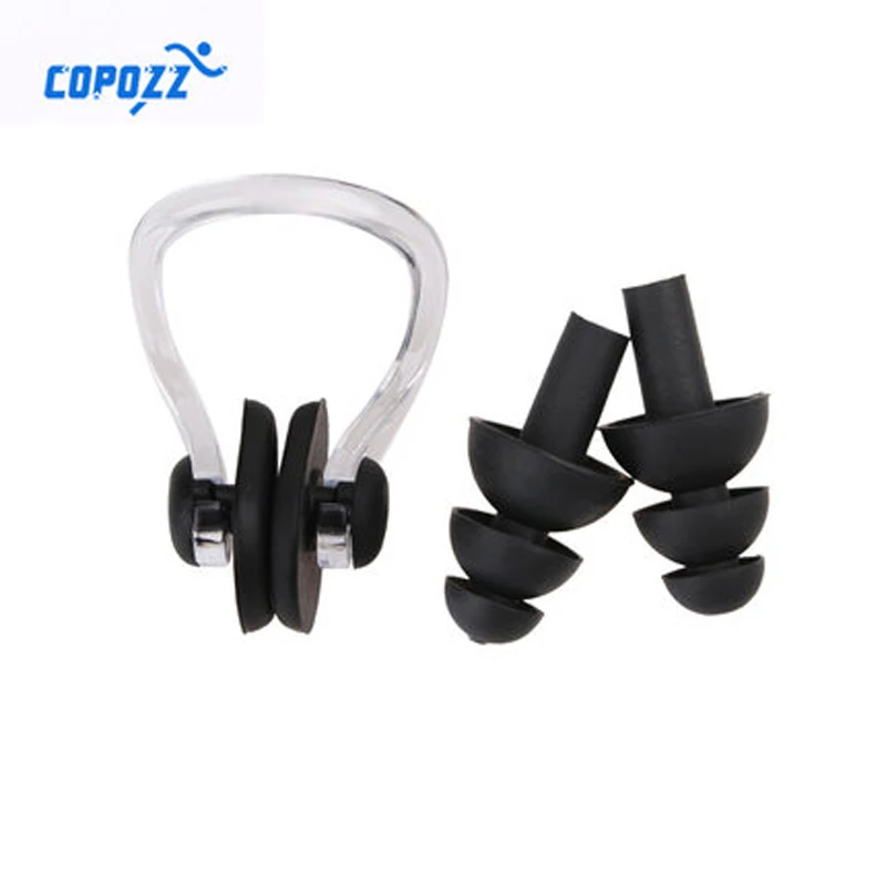 Two Silicone Headphones Headset Adult 2 Pcs Swimming Pool SCHWIMM KAPPE swim caps