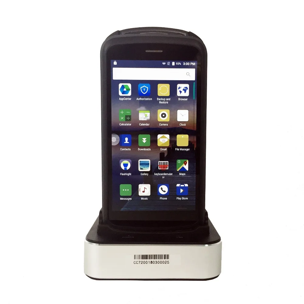  Android 6.0 PDF417 Barcode Scanner Long distance tag reading 10M UHF RFID reader 4G Handheld PDA co