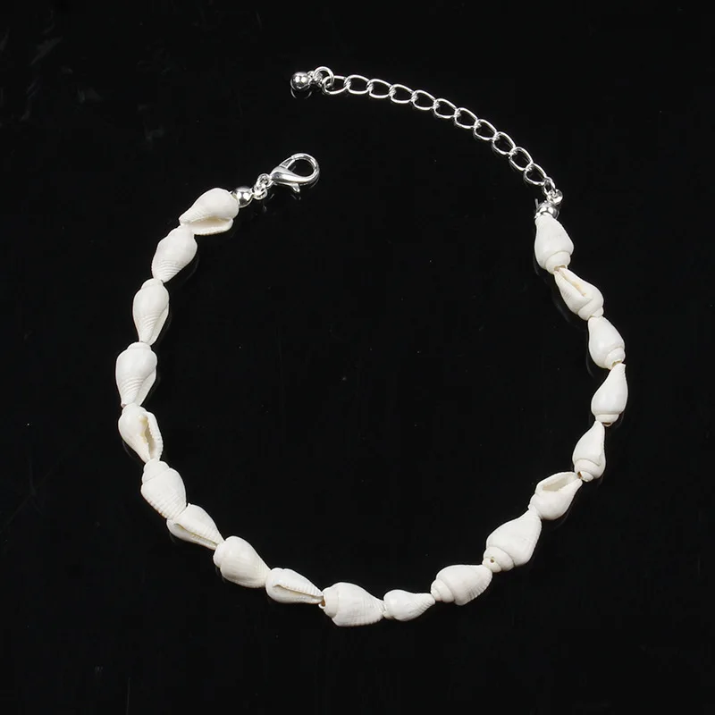 2020 Trendy Bohemian Small Simulated Shell Ankle Bracelet Charms Conch Loose Halhal Barefoot Foot Chain For Women Beach Jewelry 2020 Trendy Bohemian Small Simulated Shell Ankle Bracelet Charms Conch Loose Halhal Barefoot Foot Chain For Women Beach Jewelry