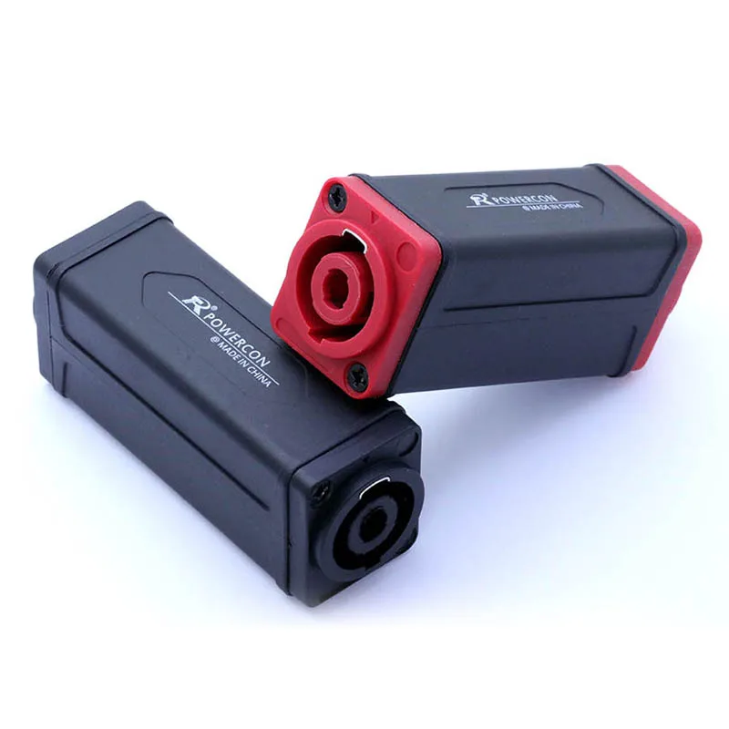 4 Pin Speakon Female to Female Jack Adapter Loudspeaker Cable Extention Coupler 4 Poles Power Amplifier Extender Chassis d