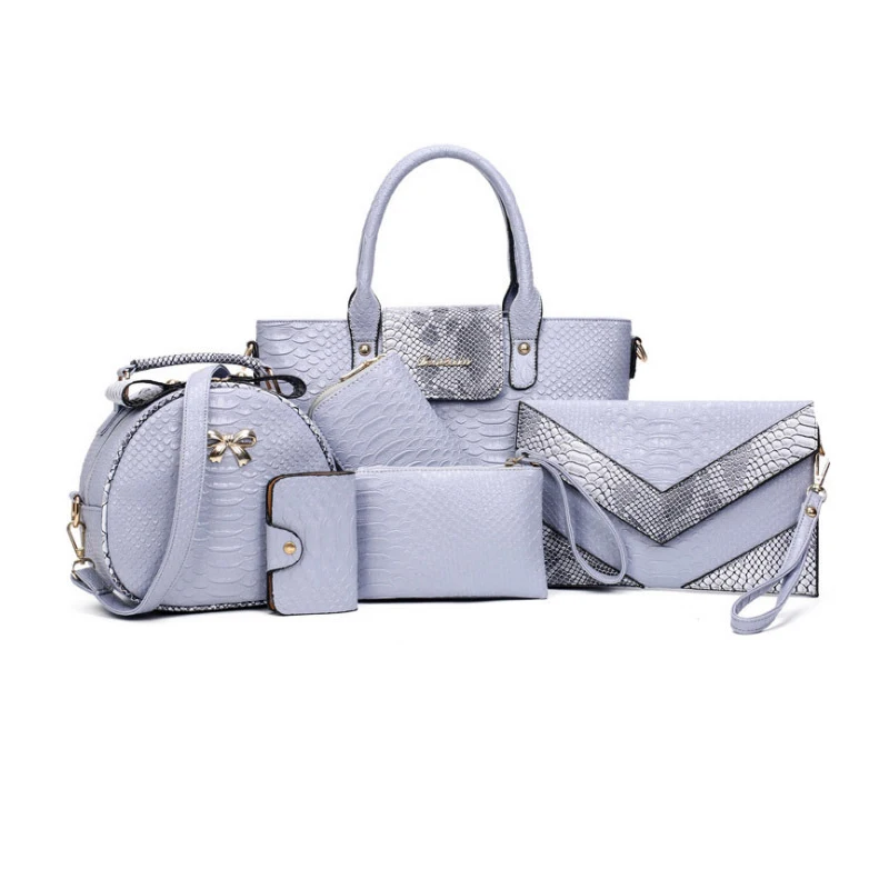 Famous Brand Female Classic England Handbags High Quality Female Leather Shoulder Bag 6 Pcs Set CrossBody Bags For Lady Famous Brand Female Classic England Handbags High Quality Female Leather Shoulder Bag 6 Pcs Set CrossBody Bags For Lady