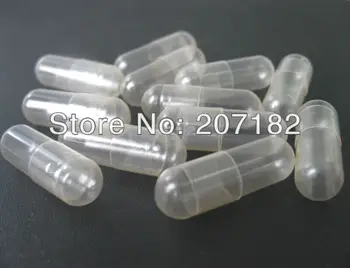 

(2000pcs/pack) 1# Clear HPMC Celloluse Vegetarian Capsule,Veggie Capsule,Empty Vegetable Capsule---Joined & Separated Available