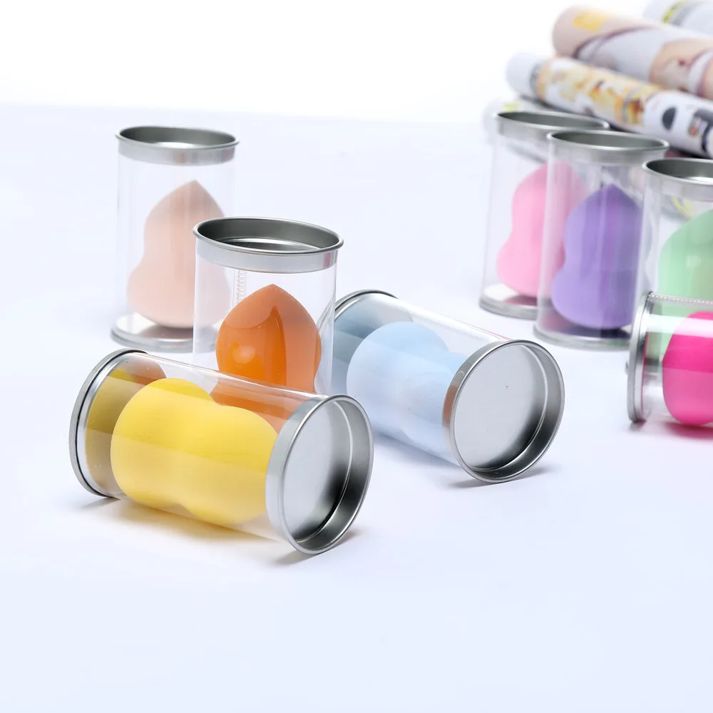 60 мм* 40 мм Гидрофильная нелатексная пуховая Влажная и сухая крем Основа Румяна праймер косметическая пудра для макияжа инструменты