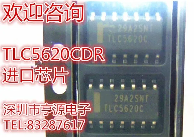 

Module TLC5620 TLC5620CDR 5PCS-50PCS Original authentic and new Free Shipping