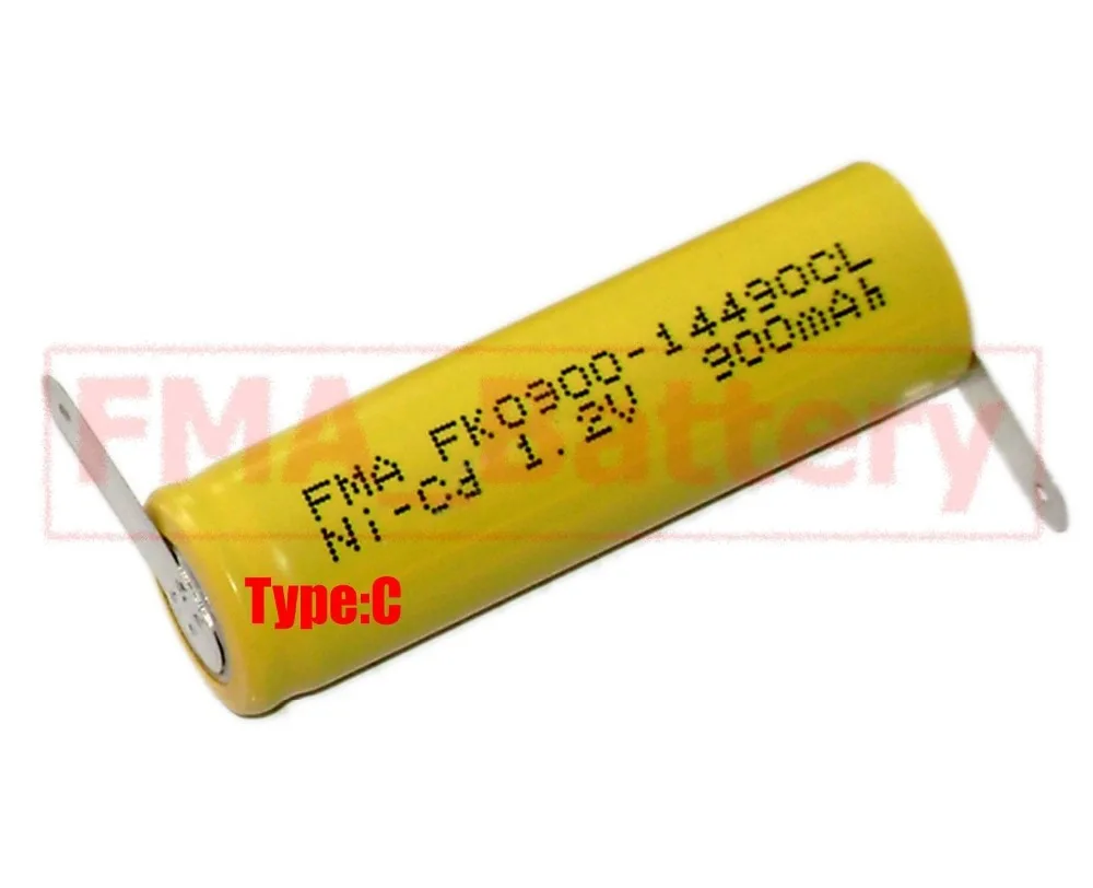 10pcs ni cd aa 1 2v 900mah rechargeable battery nickel cadium cell 14