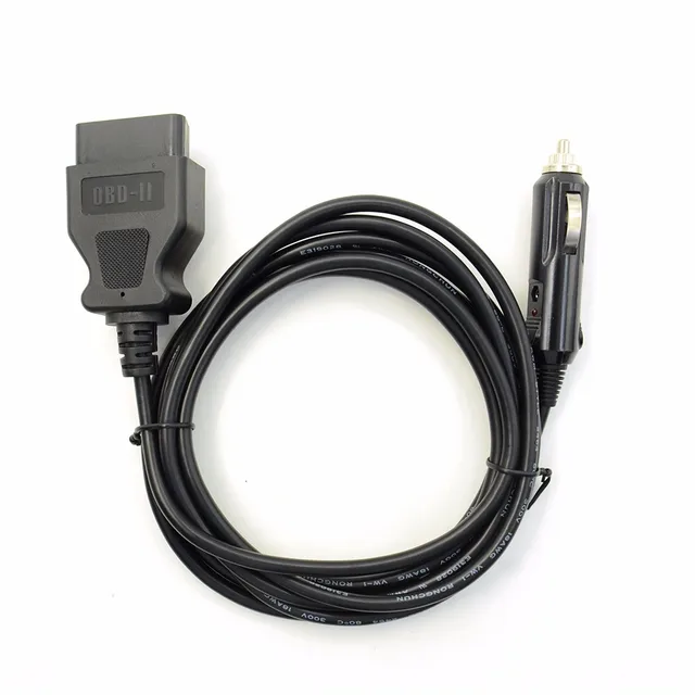 OBD2 II Emergency Cable 12V Memory Saver Adapter with EC5 Socket Memory Saver(3Meter) ECU Interface Connector for Vehicle 4