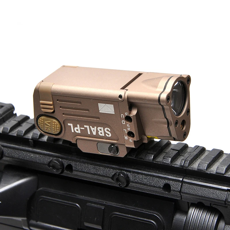 

SBAL-PL Hunting Accessories Flashlight Red Laser Pistol Rifle Flashlight and LED Weapon Light 20mm Picatinny Rail Mount