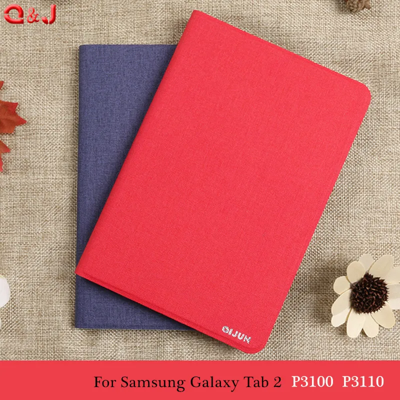 Чехол для Samsung Galaxy Tab 2 P3100 P3110 7 0 чехол из искусственной кожи с мультяшным рисунком