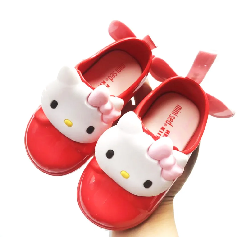 Melissa/Спортивная дышащая обувь для девочек Новинка 2019 года детская hello kitty