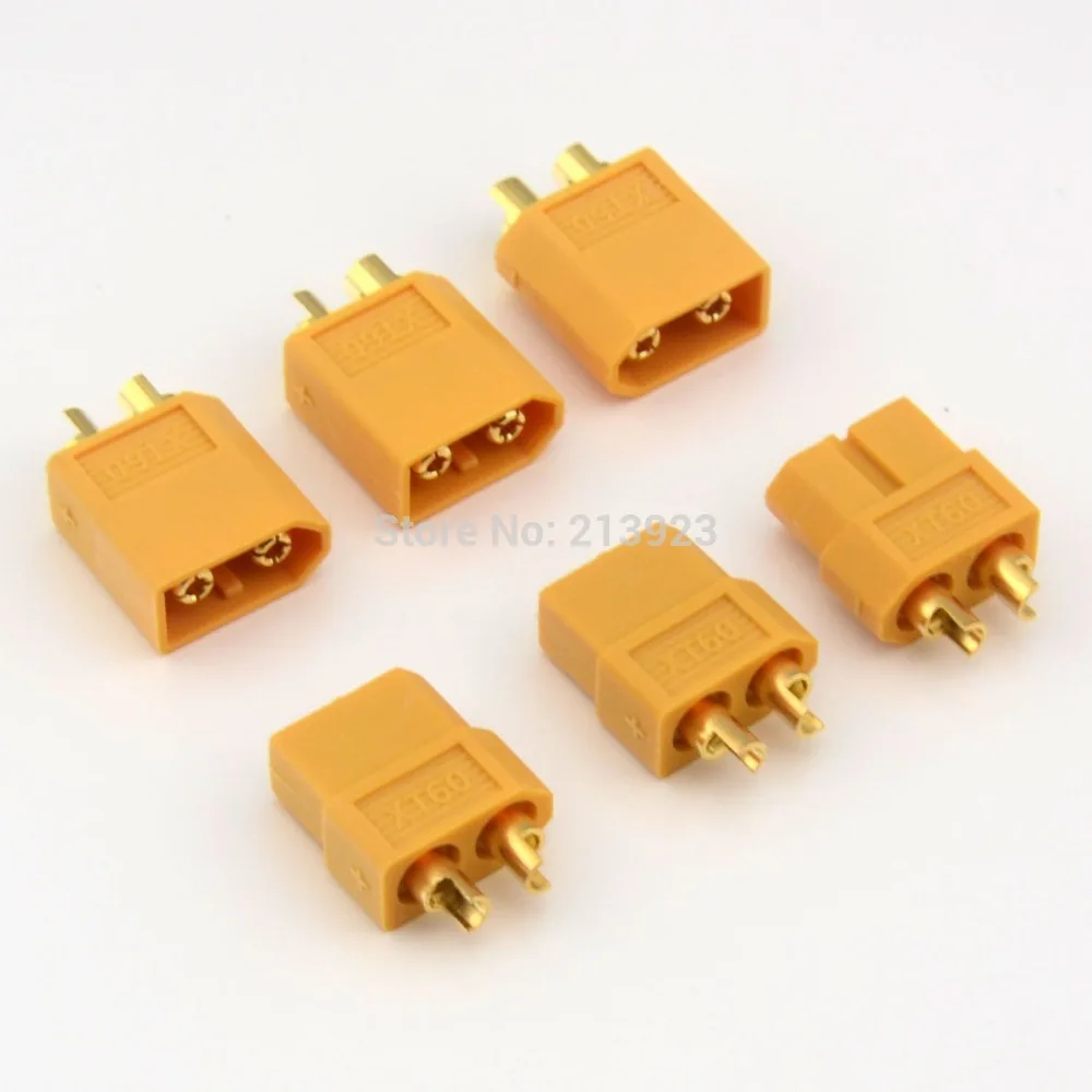 

Lots 3Pairs (6pcs) XT-60 Male Female Bullet Connectors RC Hobby Battery XT60 Plugs