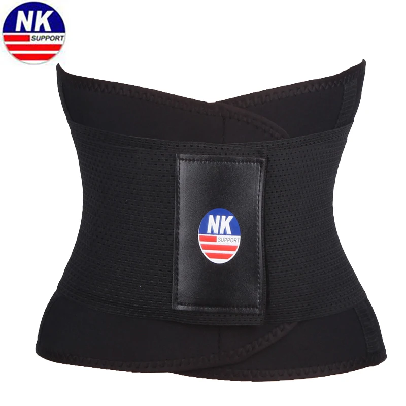 NK SUPPORT Women Adjustable Fitness Waist Support Belt Back Support Exercise Belt Slim Body Belt Waist Trainer Dropshipping