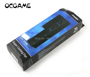 

OCGAME for PS4 Cooling Fan USB External Turbo Temperature Control Cooler Cooling 5 Fans for Playstation 4 for PS4