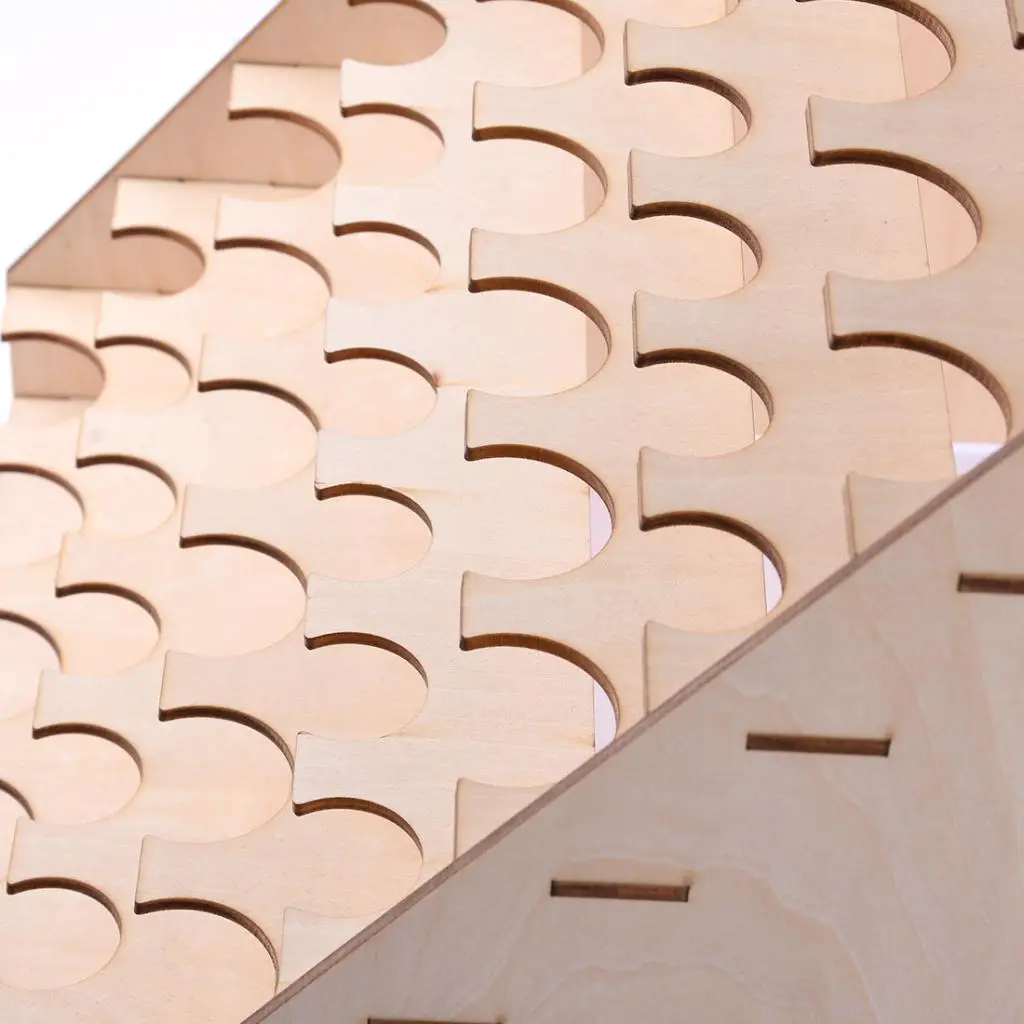 Wooden Epoxy Tools ,Storage Stand Holder, Paint Rack Organizer with 65 Holes Storage 33mm ,26mm Diameter Paints