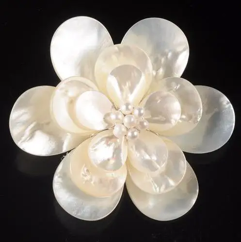 

Wholesale Handwork Pearl Jewellery,Wedding Birthday Party Women Gift Brooch,Shell Pearl Flower Pin Brooch Pendant FN9445
