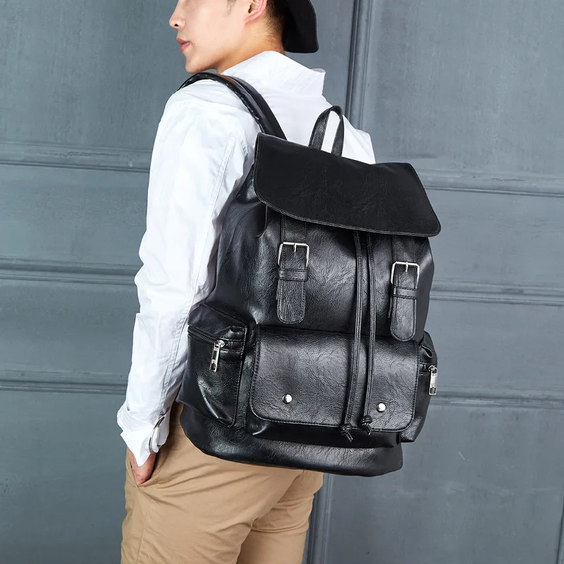 

2019 Business Male Fashion Package Casual Backpack Large Capacity Functional