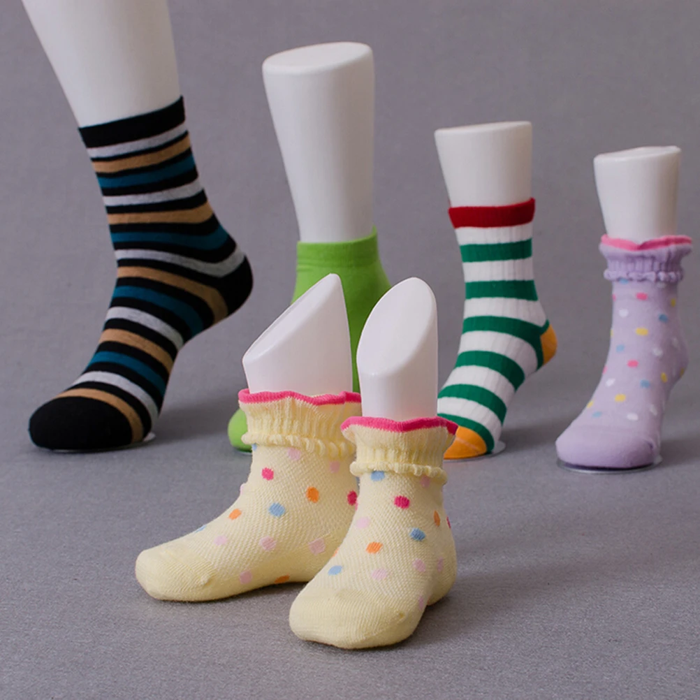 1 шт пластиковые ноги манекена Модель Инструменты для обуви носок дисплей для детей детские носки Поставка инструмента 2 цвета